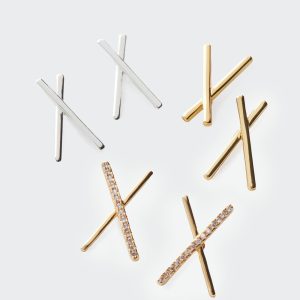 X Marks The Spot Earring Set